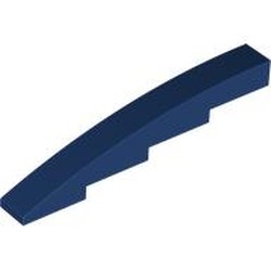 LEGO part 7217 Brick Curved 1 x 10 in Earth Blue/ Dark Blue