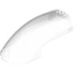 LEGO part 7219 Windscreen Curved 18 x 8 x 6 in Transparent/ Trans-Clear