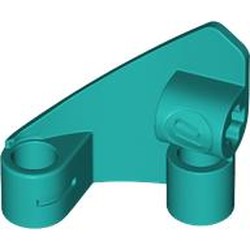 LEGO part 2403 Technic Panel Fairing #10 Medium Triangle Smooth in Bright Bluish Green/ Dark Turquoise
