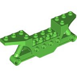 LEGO part 70682 Vehicle Body, Motorcycle / Quadricycle Frame in Bright Green