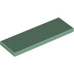 LEGO part 69729 Tile 2 x 6 in Sand Green