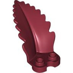 LEGO part 5151 Plant, Fern 3 x 4 x 2 in Dark Red