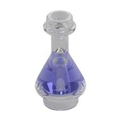 Equipment Bottle / Erlenmeyer Flask with Trans-Purple Fluid Pattern
