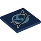 Tile 4 x 4 with Arctic Explorer Symbol print