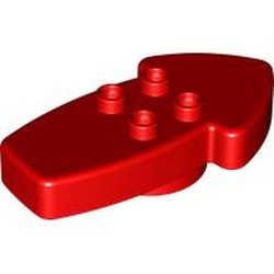 LEGO part 6530689 Duplo Arrow in Bright Red/ Red