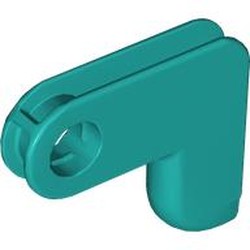 LEGO part 5969 Duplo, Arm with Hole in Bright Bluish Green/ Dark Turquoise