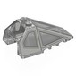 Windscreen 4 x 6 x 2 with Light Bluish Grey X-Wing Cockpit print