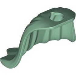 LEGO part 5647 Minifig Neckwear Cape in Sand Green