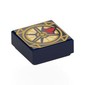 Tile 1 x 1 with Gold Compass, Red Arrow print
