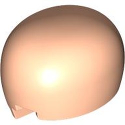 LEGO part 7256 Brick Round Dome, Needs Dimensions in Light Nougat