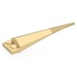 Plate Special 1 x 2 with Angular Extension and Flexible Tan Tip