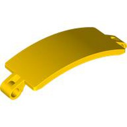 LEGO part 5427 Technic Panel Curved 3 x 9 in Bright Yellow/ Yellow