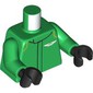 Torso, Racing Suit, Aston Martin Logo print, Green Arms, Black Hands
