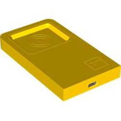 LEGO part 109369 Charger, SMART Play in Bright Yellow/ Yellow