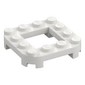 Plate Round Corners 4 x 4 x 2/3 Circle with 2 x 2 Opening