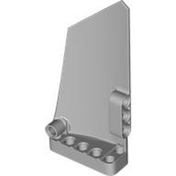 LEGO part 64682 Technic Panel Fairing #18 Large Smooth, Side B in Medium Stone Grey/ Light Bluish Gray