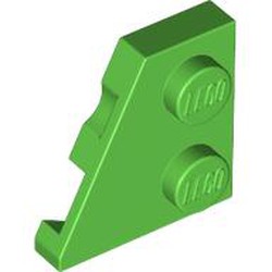 LEGO part 24299 Wedge Plate 2 x 2 Left in Bright Green