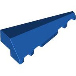 LEGO part 3505 Wedge Sloped 2 x 5 Right in Bright Blue/ Blue