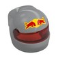 Helmet, Formula 1 with Trans-Red Visor pattern and Red Bulls, Yellow Background print