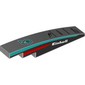 Slope Curved 1 x 6 with White 'EINHELL' On Black Background, Dark Turquoise/Red Stripes on Sides, Black Sponsors print
