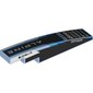 Slope Curved 1 x 6 with White 'ALPINE', Sponsors on Black Background print