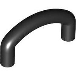 LEGO part 7052 Bar, U-Shape 2 x 3 in Black