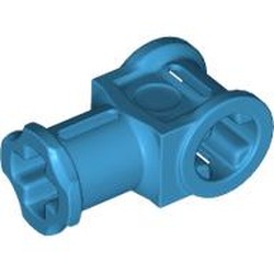 LEGO part 32039 Technic Axle Connector with Axle Hole in Dark Azure