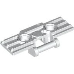 LEGO part 88323 Technic Link Tread Wide with Two Pin Holes, Reinforced in White