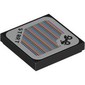 Tile 2 x 2 with Landship, 'START' and Barcode Print (Sticker)