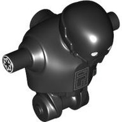 LEGO part 27142pr0002 Droid Body and Head - K2-SO4 in Black