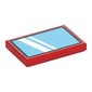 Tile 2 x 3 with Medium Blue Window/Windscreen print