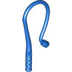 LEGO part 88704 Equipment Whip - Bent in Bright Blue/ Blue