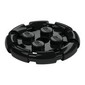 Plate Special 2 x 2 with Bar Frame Round