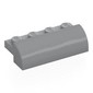 Brick Curved 2 x 4 x 1