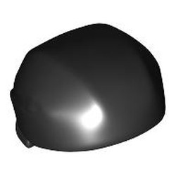 LEGO part 7374 Headwear, Bandana in Black