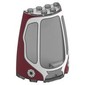 Windscreen 3 x 6 x 6 with Dark Red Fuselage, White Cockpit print
