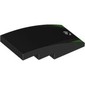 Slope Curved 4 x 2 No Studs with White SAAB Logo, Bright Green Markings print