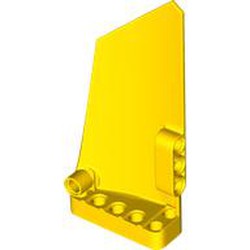 LEGO part 64682 Technic Panel Fairing #18 Large Smooth, Side B in Bright Yellow/ Yellow