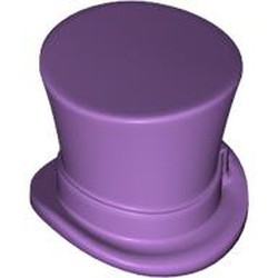 LEGO part 27149 Tall Top Hat [PLAIN] in Medium Lavender