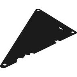 LEGO part 112557 Sail, 23 x 14 in Black