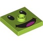 Plate Special 2 x 2 with Groove and Center Stud (Jumper) with Prince Florian Face print