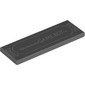 Tile 2 x 6 with Light Grey 'Nintendo GAME BOY TM' print