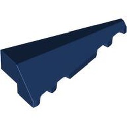 LEGO part 3505 Wedge Sloped 2 x 5 Right in Earth Blue/ Dark Blue