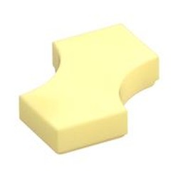 LEGO part  TILE 2X2, W/ CUT OUT in Cool Yellow/ Bright Light Yellow