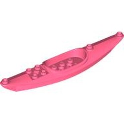 LEGO part 29110 Boat / Kayak 2 x 15 in Vibrant Coral/ Coral