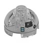 Brick Round 2 x 2 Dome Top with Astromech, R3-T6, Dark Bluish Grey Line, Black Eye, Medium Blue Square print