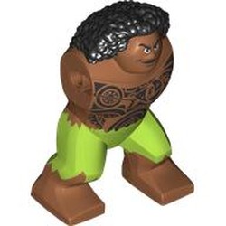 LEGO part 29780 Body Giant, Maui Print in Sienna Brown