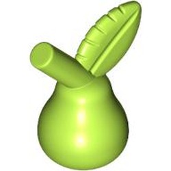 LEGO part 5822 Plant, Pear in Bright Yellowish Green/ Lime