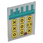 Glass for Frame 1 x 6 x 6 Tic Tac Toe Playground Equipment, Ladybird, Dog print