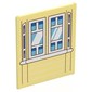 Glass for Frame 1 x 6 x 6 with Red Roof / Shower Accessories print